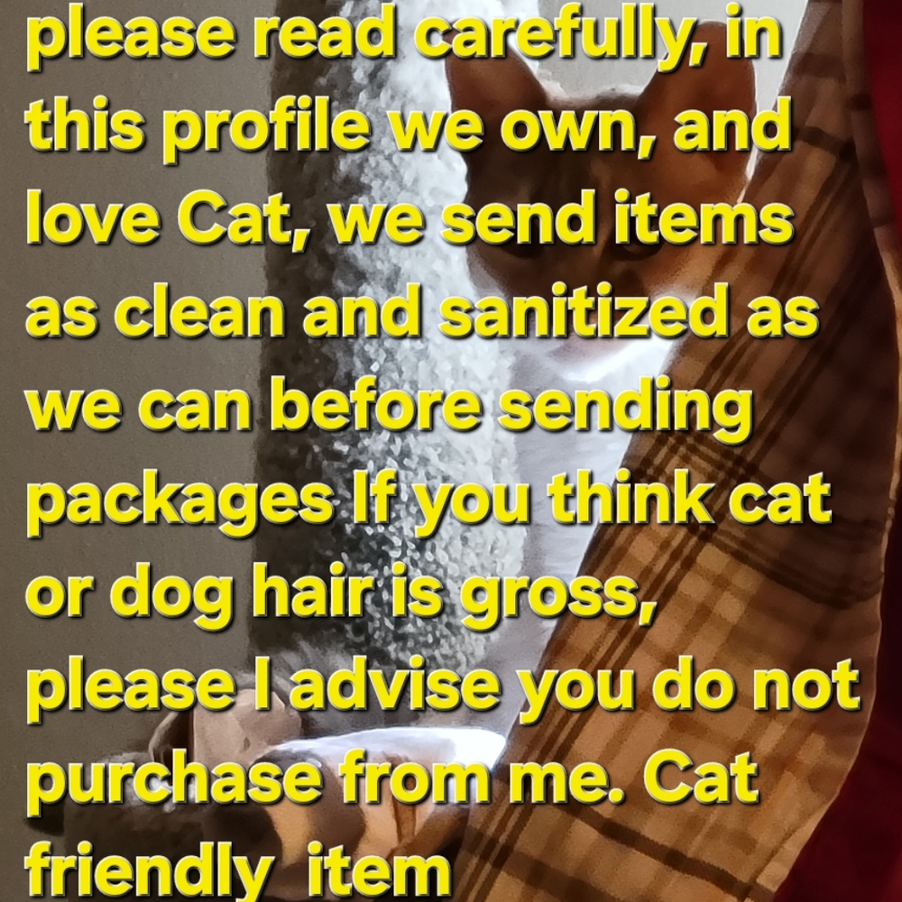 CAT FREAKING FRIENDLY ITEMS